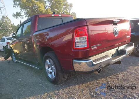 2020 Ram 1500 Big Horn 4X4 5'7 Box from USA, damaged, VIN 1C6SRFFT5LN148694